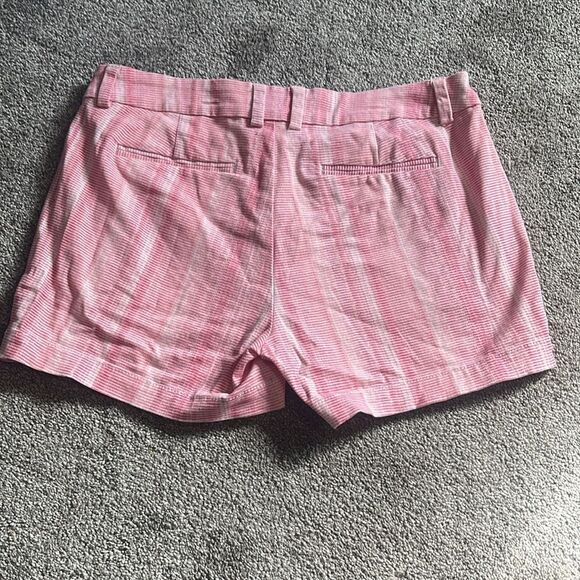 ANA A New Approach Shorts Womens Size 4 Pink Print Twill Flat Shorts Chino - Picture 3 of 9